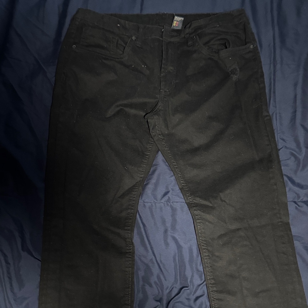 Buffalo David Bitton Black Denim Pants
